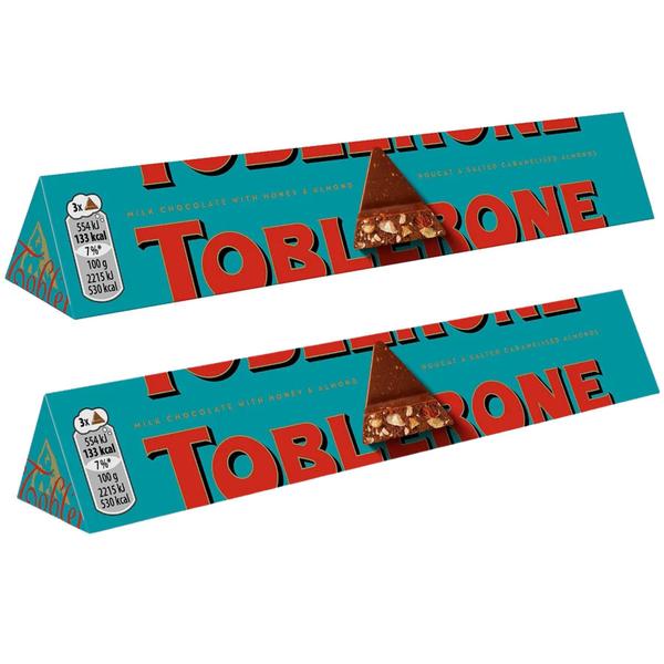 Imagem de Kit 2 Chocolate Toblerone Crunchy Almonds 100G Suíça