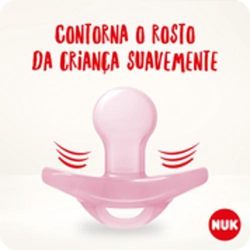 Imagem de Kit 2 Chupeta Nuk Sensitive Soft 100% Silicone Macio Tamanho