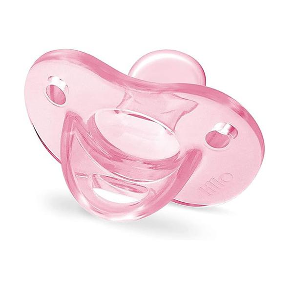 Imagem de KIT 2 Chupeta Soft Calming Lillo 100% Silicone e Simétrica - Rosa