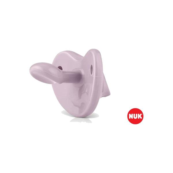 Imagem de Kit 2 Chupetas Sensitive Soft 100% Silicone 0m+ Lilás - NUK