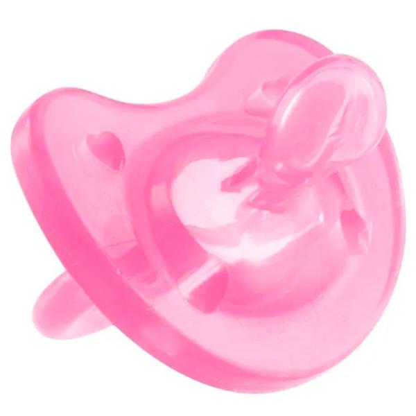 Imagem de Kit 2 Chupetas Soft Silicone Rosa (0-6m) Tam.1 - Kuka