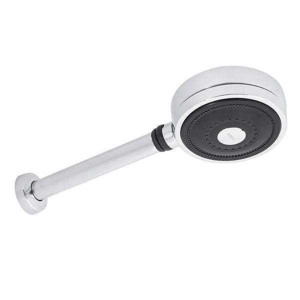 Kit 2 Chuveiro Ducha Fria Redondo De Parede Novo Technoshower Cromado Docol Imagem de Kit 2 Chuveiro Ducha Fria Redondo De Parede Novo Technoshower Cromado Docol