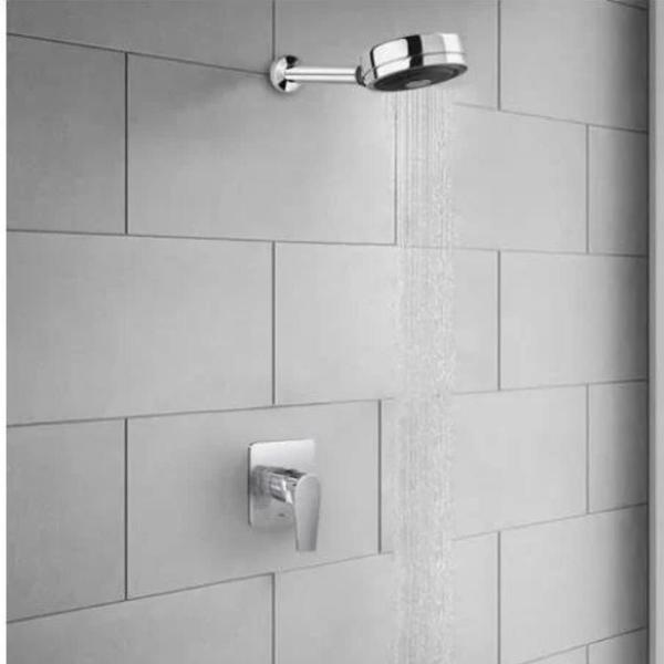 Kit 2 Chuveiro Ducha Fria Redondo De Parede Novo Technoshower Cromado Docol Imagem de Kit 2 Chuveiro Ducha Fria Redondo De Parede Novo Technoshower Cromado Docol