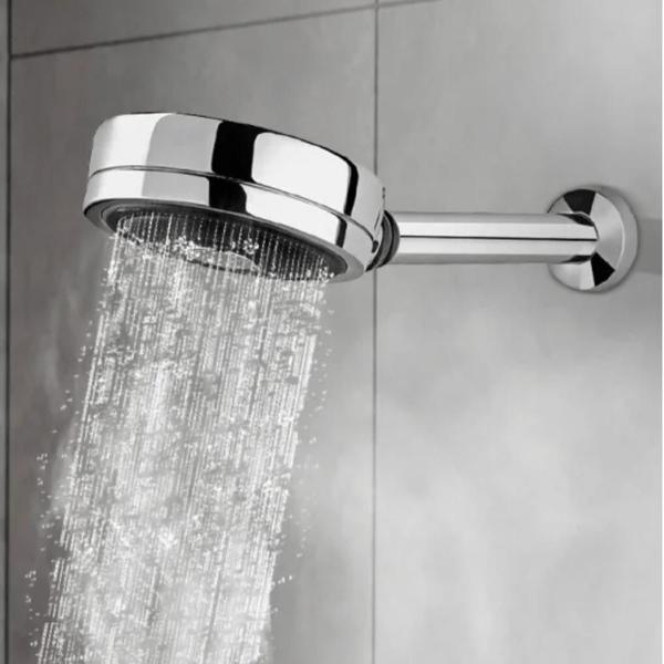 Kit 2 Chuveiro Ducha Fria Redondo De Parede Novo Technoshower Cromado Docol Imagem de Kit 2 Chuveiro Ducha Fria Redondo De Parede Novo Technoshower Cromado Docol