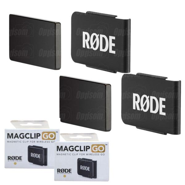 Imagem de Kit 2 Clipe Magnético Rode Magclip Go Para Microfone Wireless Go