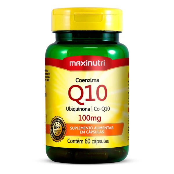 Imagem de Kit 2 Coenzima q10 100mg Maxinutri 60 Cápsulas