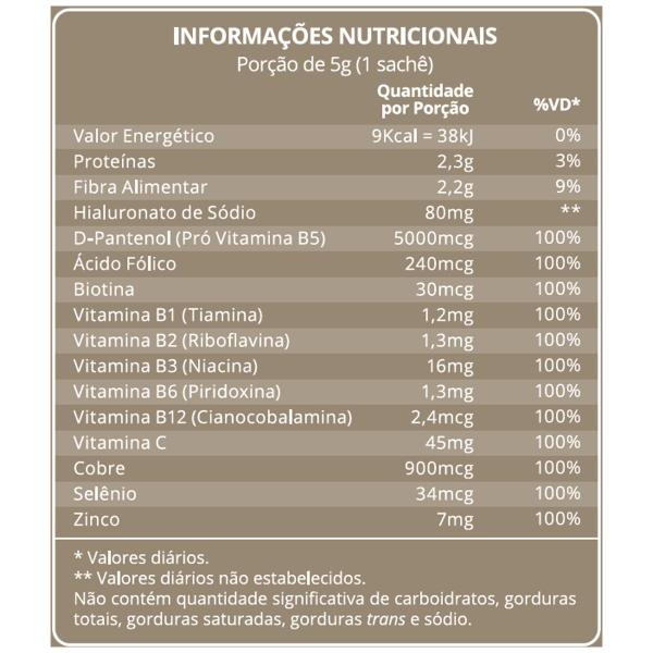 Imagem de Kit 2 Colágeno Verisol Ácido Hialurônico D Pantenol Dermup Maxinutri