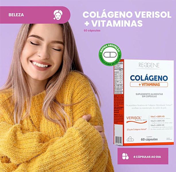 Imagem de Kit 2 Colageno Verisol + Vitaminas 60 Cápsulas - Katigua