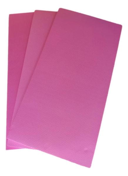 Imagem de Kit 2 Colchonetes Eva Tapete 100cm X 50cm X 10mm Rosa