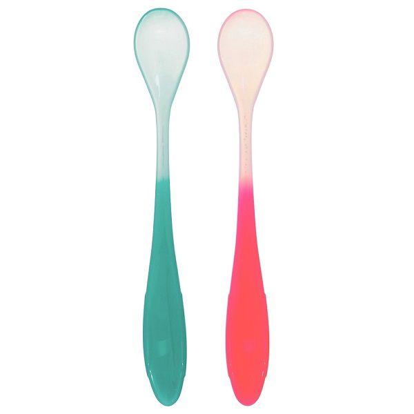 Kit 2 Colheres Termossensivel Muda COR Bebe Buba 13789 Imagem de Kit 2 Colheres Termossensivel Muda COR Bebe Buba 13789