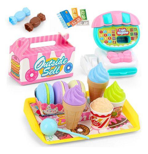 Imagem de Kit 2 Comidinha Infantil Menina Hora Do Hambúrguer e Doce