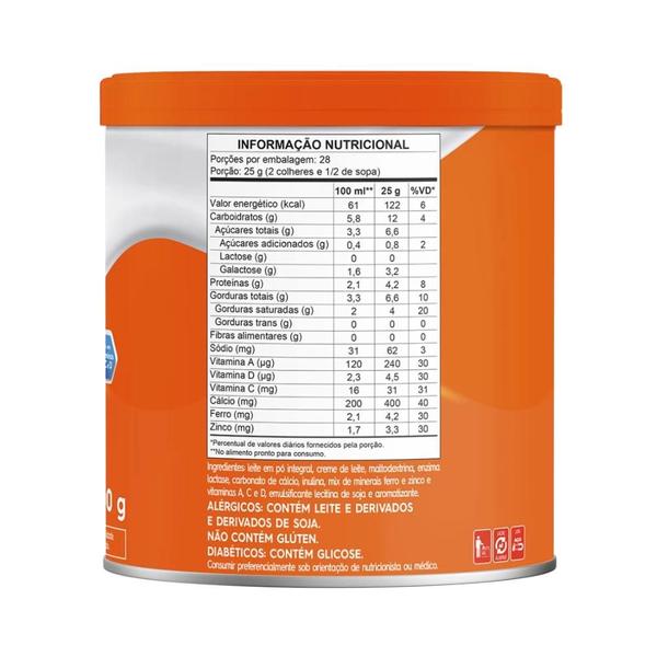 Kit 2 Composto Lácteo Piracanjuba Zero Lactose 700g Imagem de Kit 2 Composto Lácteo Piracanjuba Zero Lactose 700g