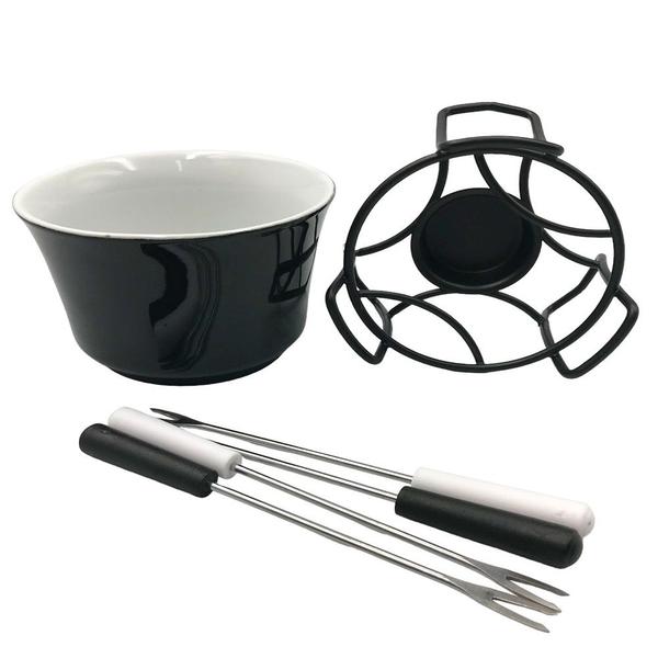 Imagem de Kit 2 Conjuntos de Fondue 6 pcs Zermatt Resistente Prático