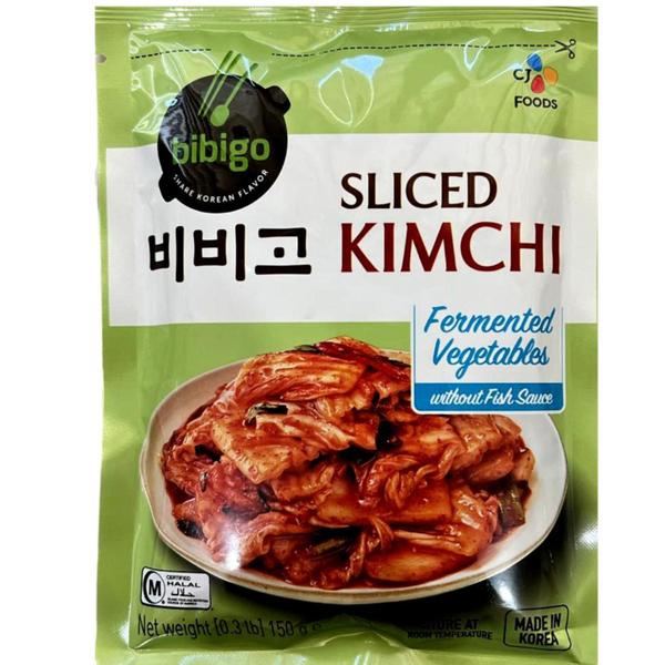 Kit 2 Conserva Kimchi Coreano Bibigo 150g Imagem de Kit 2 Conserva Kimchi Coreano Bibigo 150g