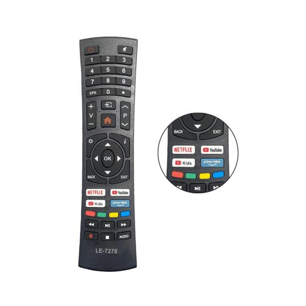 Imagem de Kit 2 Controle Compatível Multilaser Smart TV 4K Tl026 Tl032