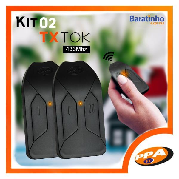 Kit 2 Controle Remoto Tx Tok Portão Universal Ppa Rcg Garen Imagem de Kit 2 Controle Remoto Tx Tok Portão Universal Ppa Rcg Garen