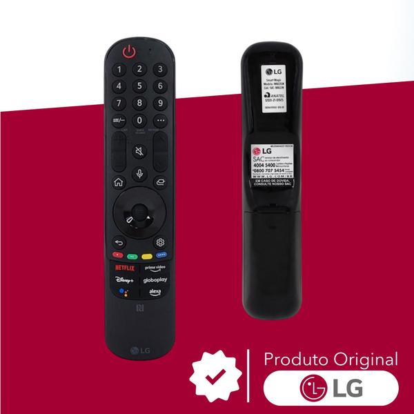 Imagem de Kit 2 Controles Smart Magic MR22GN (NFC) TV LG AKB76040003
