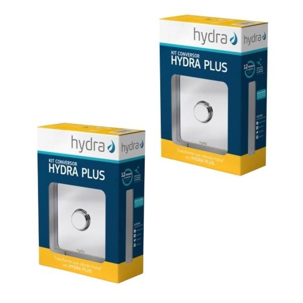 Imagem de Kit 2 Conversor Hydra Max Para Hydra Plus 1.1/4" 1.1/2" Cromado Deca