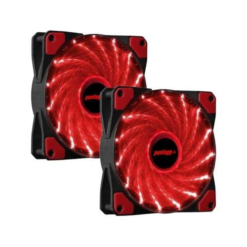 Imagem de Kit 2 Cooler Fan High Quality 16 Leds (Escolha o seu) 120mm Gabinete Pc Gamer Ventoinha