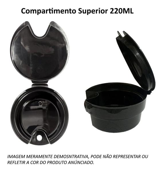 Imagem de Kit 2 Copos com Canudo e Compartimento Extra do Homem de Ferro