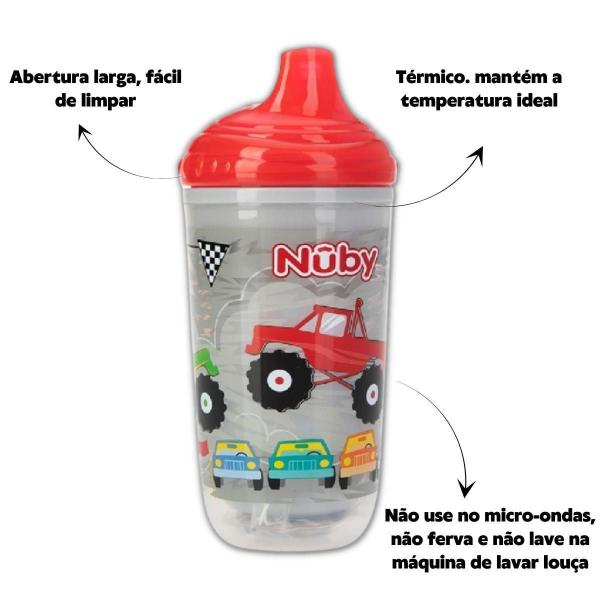 Imagem de Kit 2 Copos Pisca-Pisca Térmico Bico Rigido 300Ml Nuby