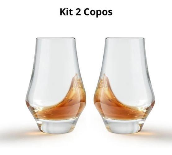 Imagem de Kit 2 Copos Vidro Retrô Arome Aperitivo E Drinks 180 Ml