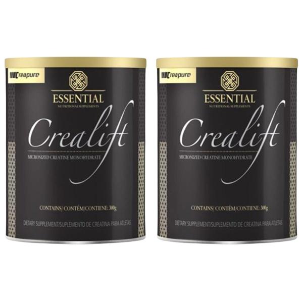 Imagem de Kit 2 CreaLift Creapure  Essential Nutrition Creatina 300g