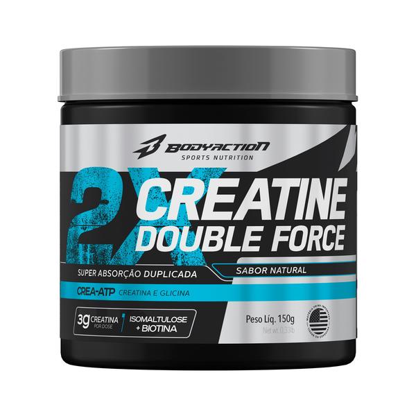 Kit 2 Creatina Double Force 150g - BodyAction - Body Action Imagem de Kit 2 Creatina Double Force 150g - BodyAction