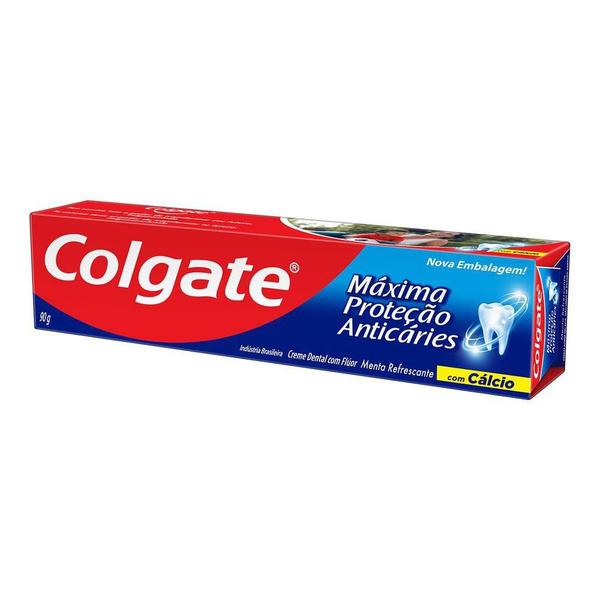 Imagem de Kit 2 Creme Dental Colgate Máxima Proteção Anticáries 90g