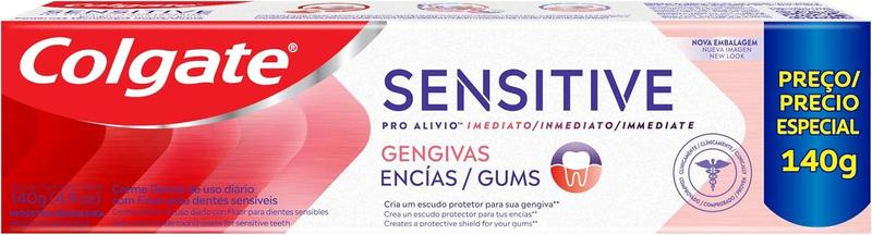 Imagem de Kit 2 Creme Dental Colgate Pro Alívio Imediato Gengiva 110g