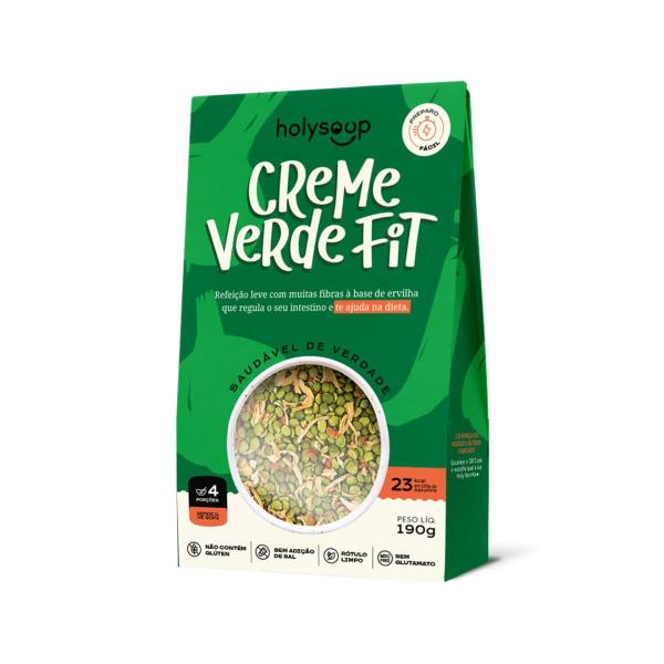 Imagem de Kit 2 Creme Verde Fit - Sopa Natural Sem Glúten - HolySoup