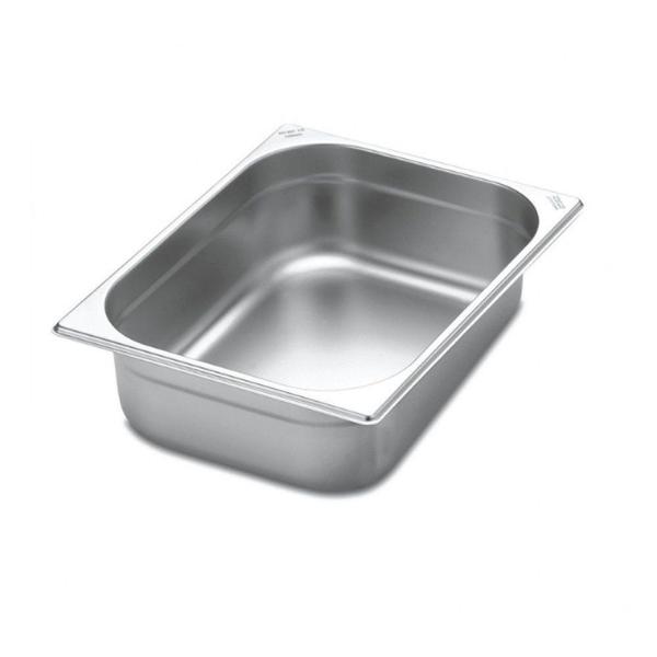 Imagem de Kit 2 Cubas Gastronômica Inox GN 1/2 x 100mm (325x265mm) - Brasinox