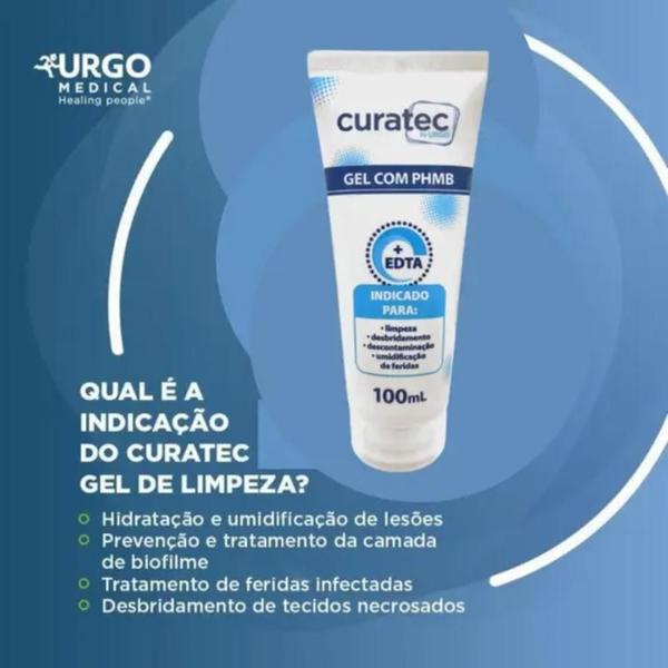 Imagem de Kit 2 curatec gel com phmb 100 ml