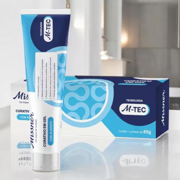 Imagem de Kit 2 Curativo Em Gel Com Alginato 85g M-tec - Missner