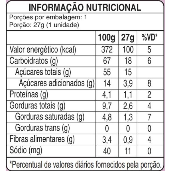 Imagem de Kit 2 Cx Barra de Fruta Banana Com Chocolate Meio Amargo Uva Passa Flocos 20x27g