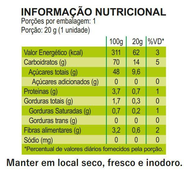 Imagem de Kit 2 Cx Barra de Fruta Banana Zero Açúcar Sem Glúten 100% Natural Sem Lactose Vegano 30x20g