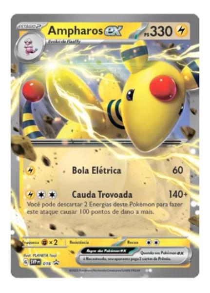 Imagem de Kit 2 Decks Pokémon Baralho De Batalha Ex-ampharos E Lucario