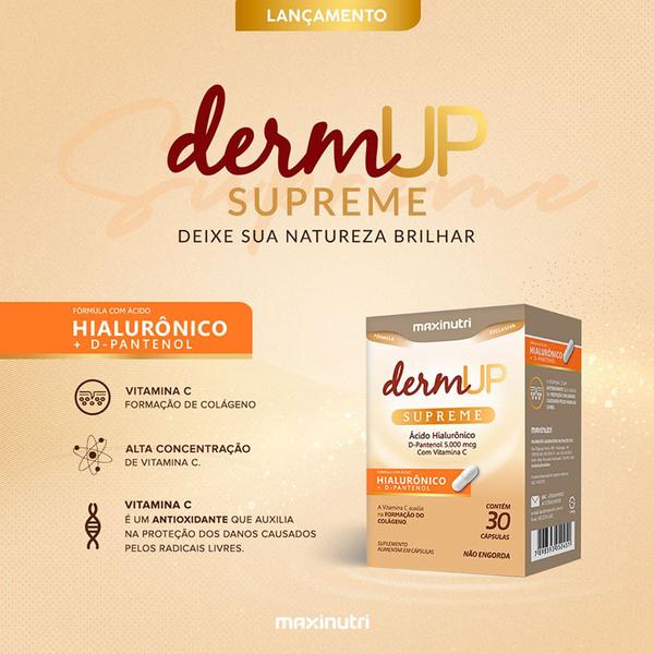 Kit 2 DermUp Supreme para Pele Acido Hialurônico 30 Capsulas - Maxinutri Imagem de Kit 2 DermUp Supreme para Pele Acido Hialurônico 30 Capsulas