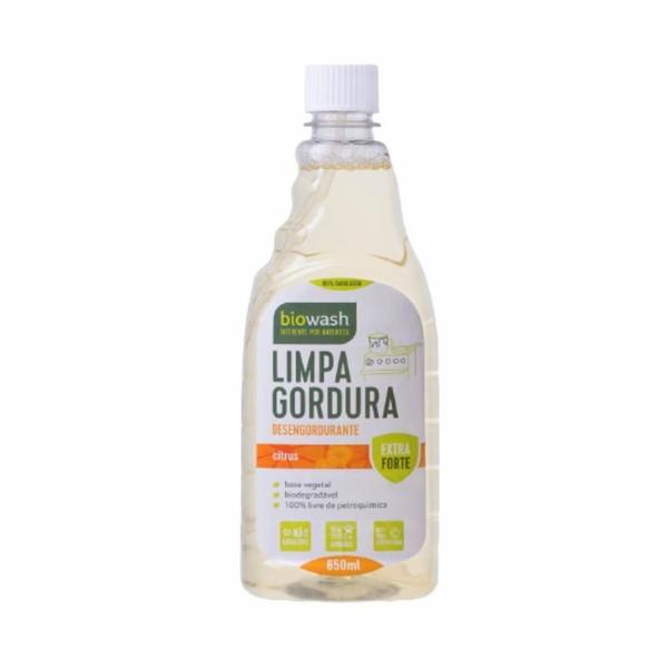 Imagem de Kit 2 Desengordurante Limpa Gordura Refil Biowash 650Ml