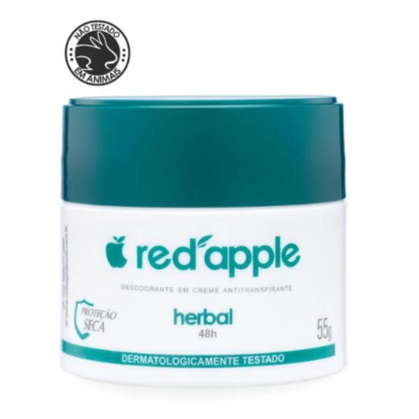 Imagem de Kit 2 Desodorante Em Creme Herbal 55G - Red Apple