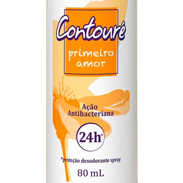 Imagem de Kit 2 Desodorante Spray Contouré Primeiro Amor Antibacteriana 24h Proteção 80ml