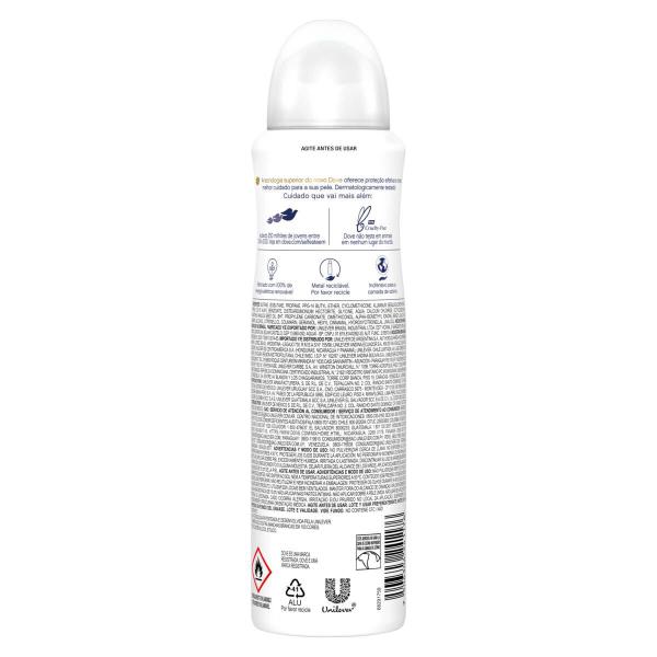 Imagem de Kit 2 Desodorantes Dove Antitranspirante Aerossol Invisible Dry 150ml