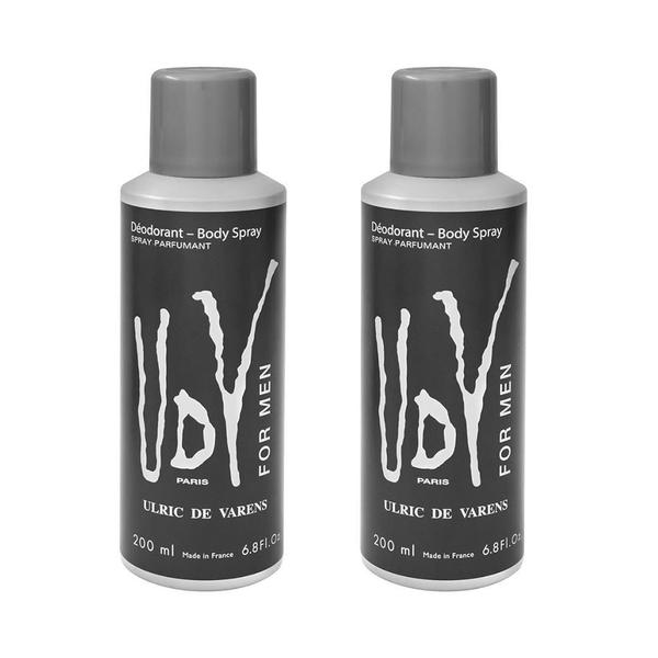 Imagem de Kit 2 Desodorantes Udv for Men 200 ml Masculino