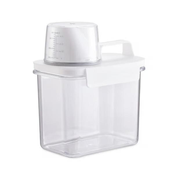 Kit 2 Dispenser Pote Medidor Hermético Porta Produtos - Oikos Imagem de Kit 2 Dispenser Pote Medidor Hermético Porta Produtos