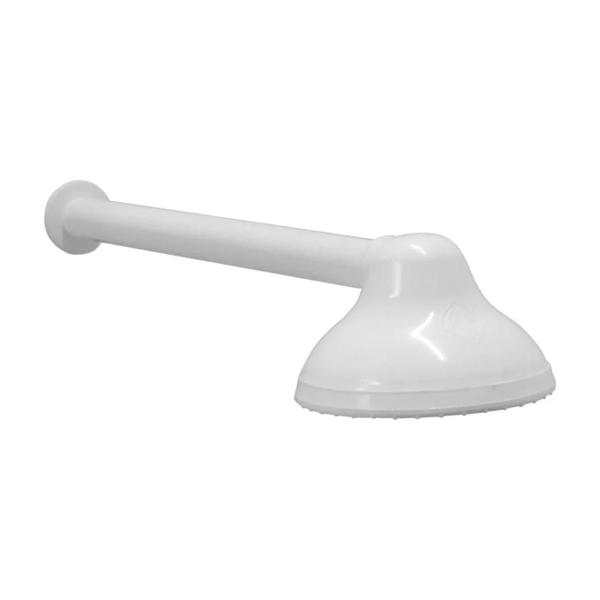Kit 2 Ducha Chuveiro Fria 4 S/ Registro Branco P/ Area Piscina Lazer Rebouças - Reboucas Imagem de Kit 2 Ducha Chuveiro Fria 4 S/ Registro Branco P/ Area Piscina Lazer Rebouças