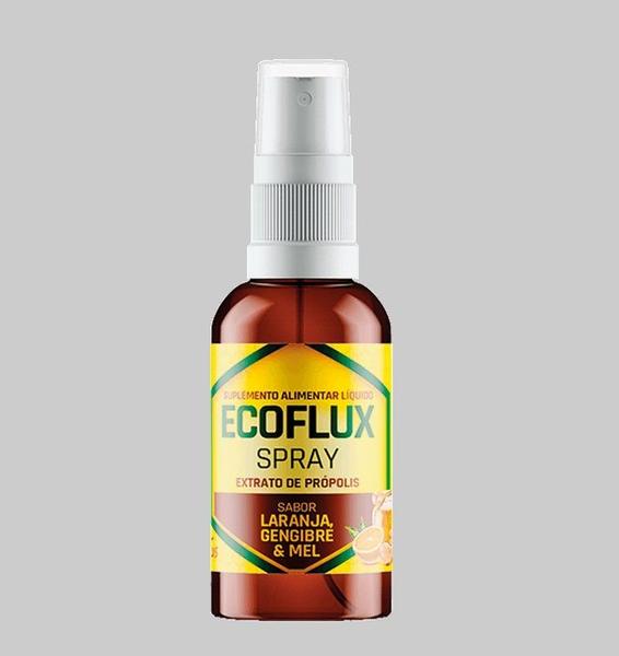 Imagem de Kit 2 Ecoflux Spray Laranja, Gengibre+Mel 6x30ml - Ecofitus