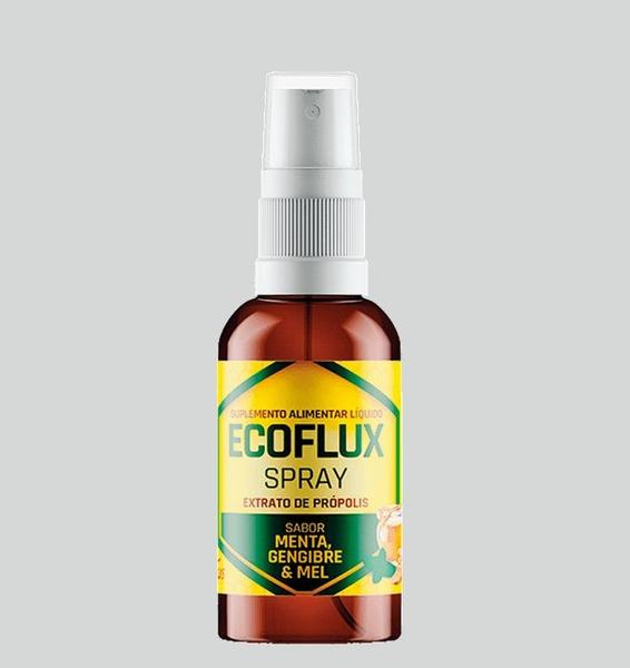 Imagem de Kit 2 Ecoflux Spray Menta, Gengibre E Mel 6x30ml - Ecofitus