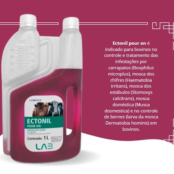 Imagem de Kit 2 Ectonil Pour On 1000 Ml