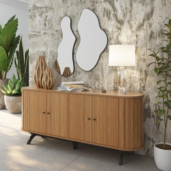 Imagem de Kit 2 Espelhos Painel Decorativo Orgânico