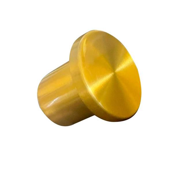 Imagem de Kit 2 Espelhos Redondo Decorativo Suspenso Alça 60cm + suporte Dourado alça caramelo